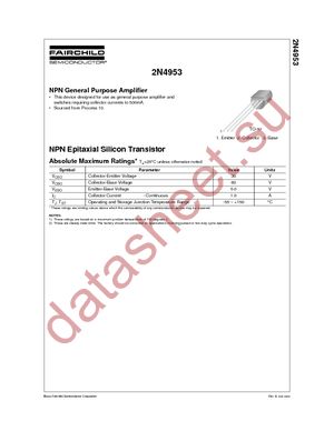 2N4953_D26Z datasheet  